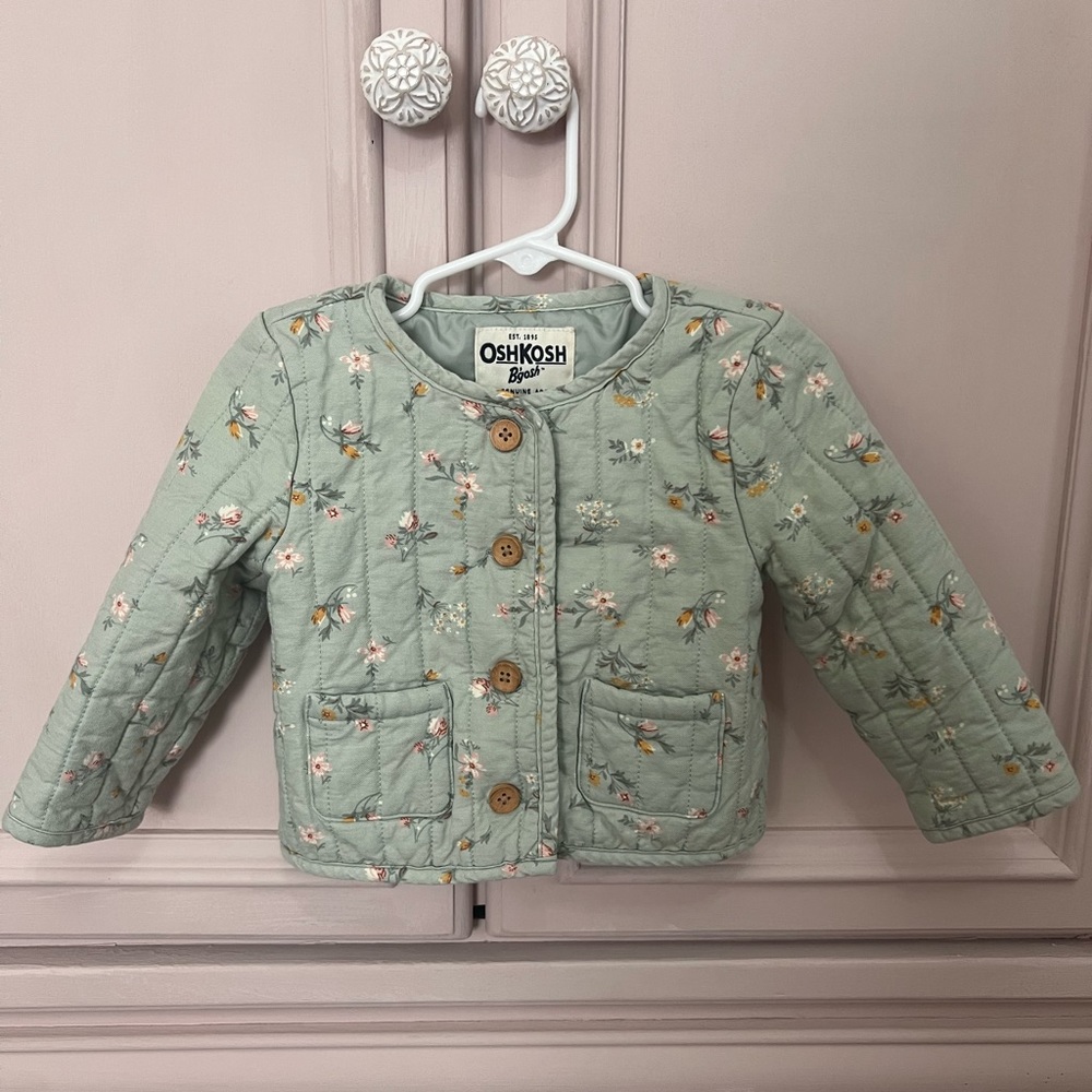 Floral Quilted Jacket 18M